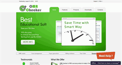 Desktop Screenshot of omrchecker.com